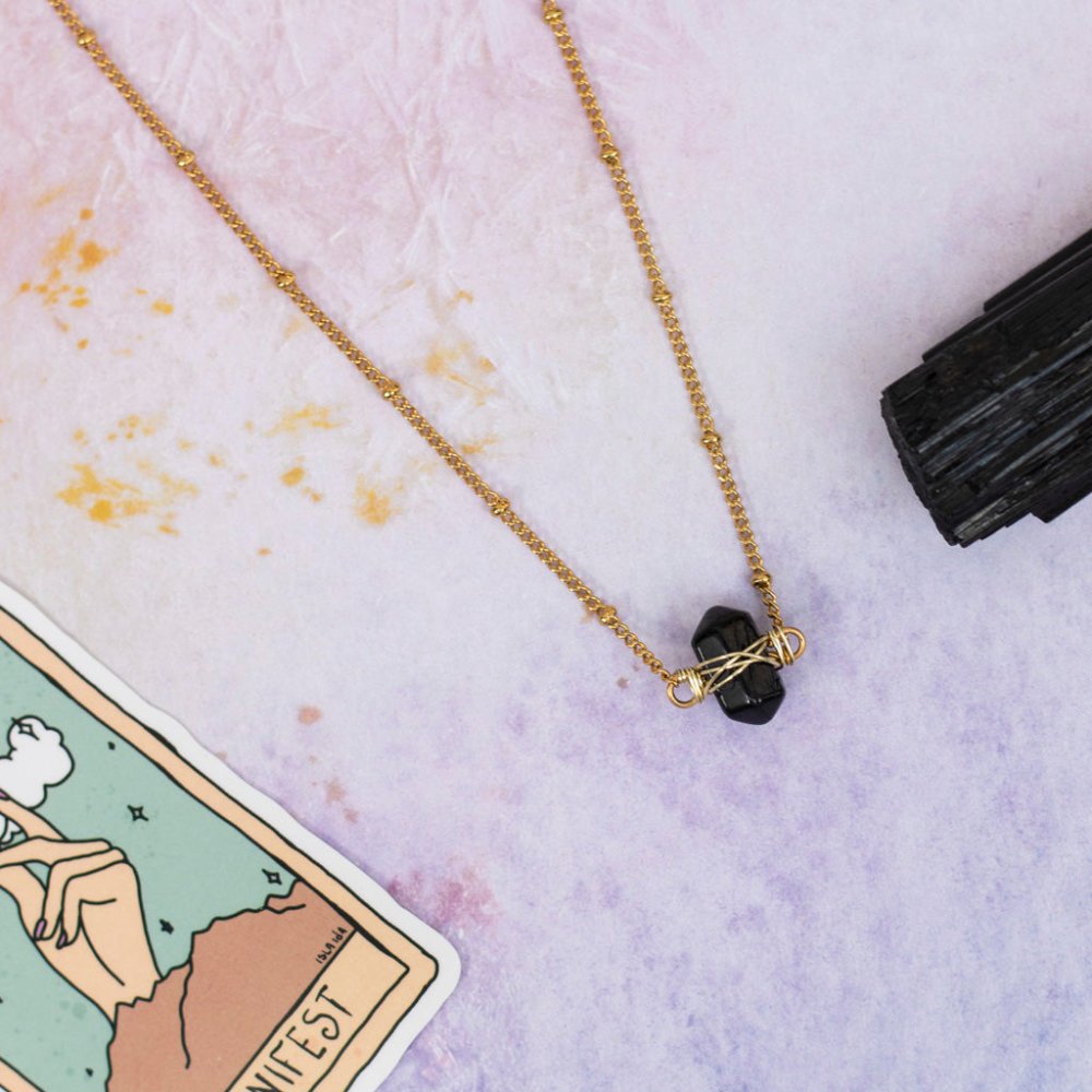 Black Healing Necklace - ISLA IDA™
