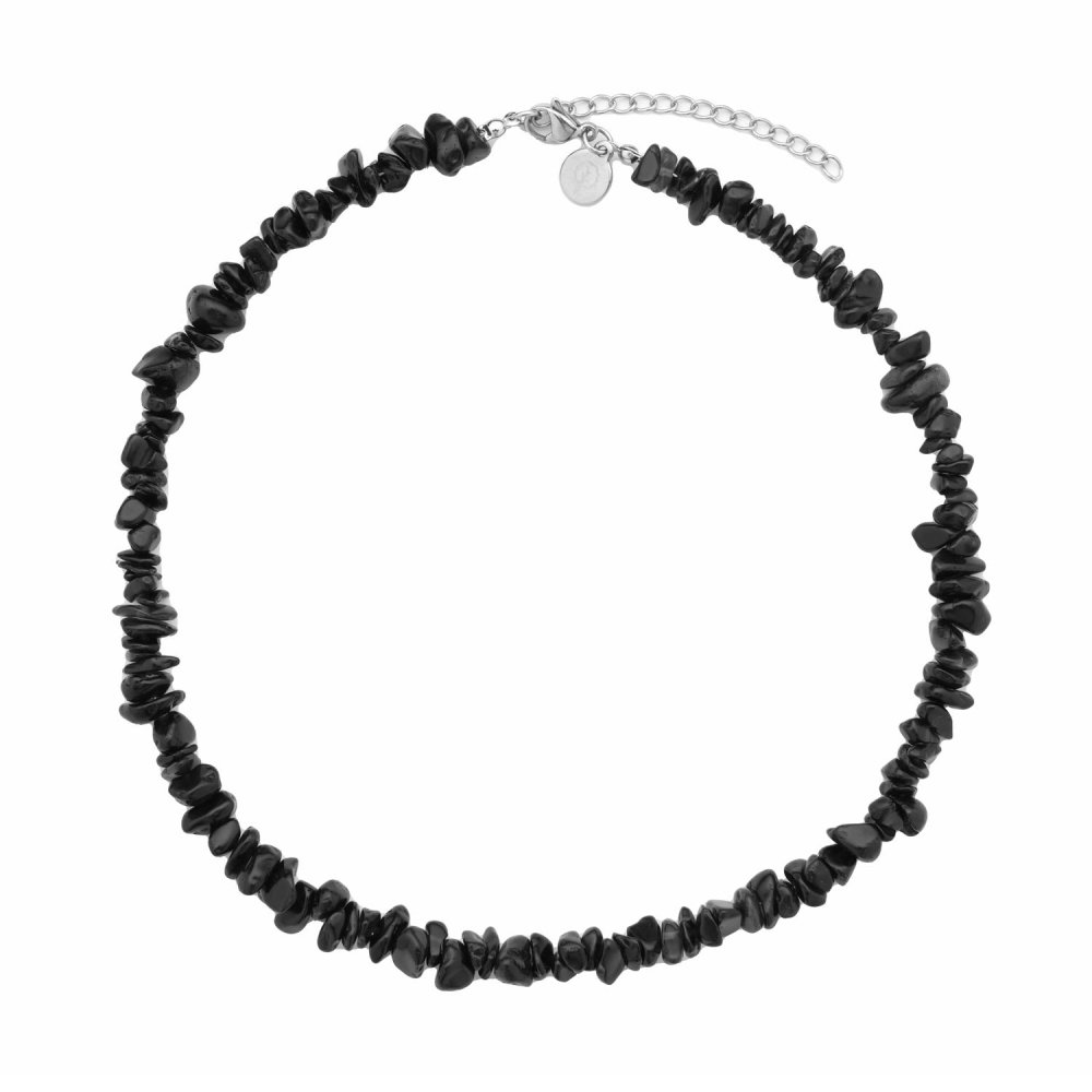 Black Tourmaline Chip Choker - ISLA IDA™