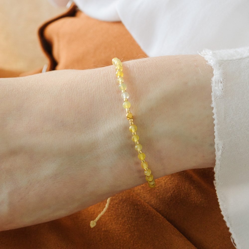 Citrine Beaded Bracelet - ISLA IDA™