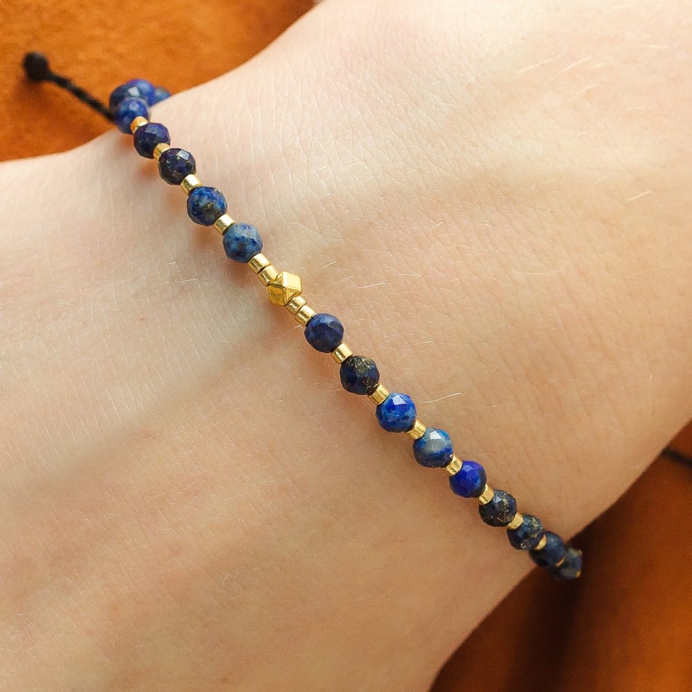 Lapis Lazuli Beaded Bracelet - ISLA IDA™