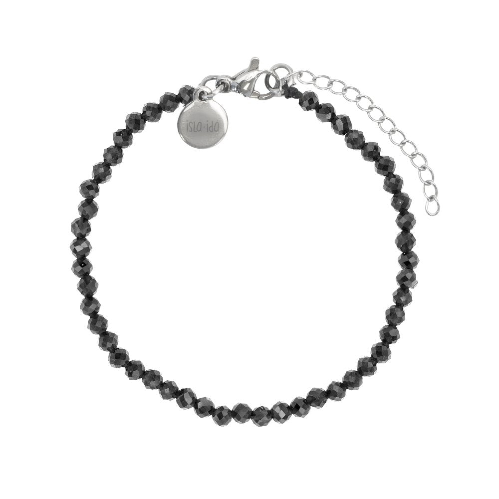 Obsidian Facet Bracelet - ISLA IDA™