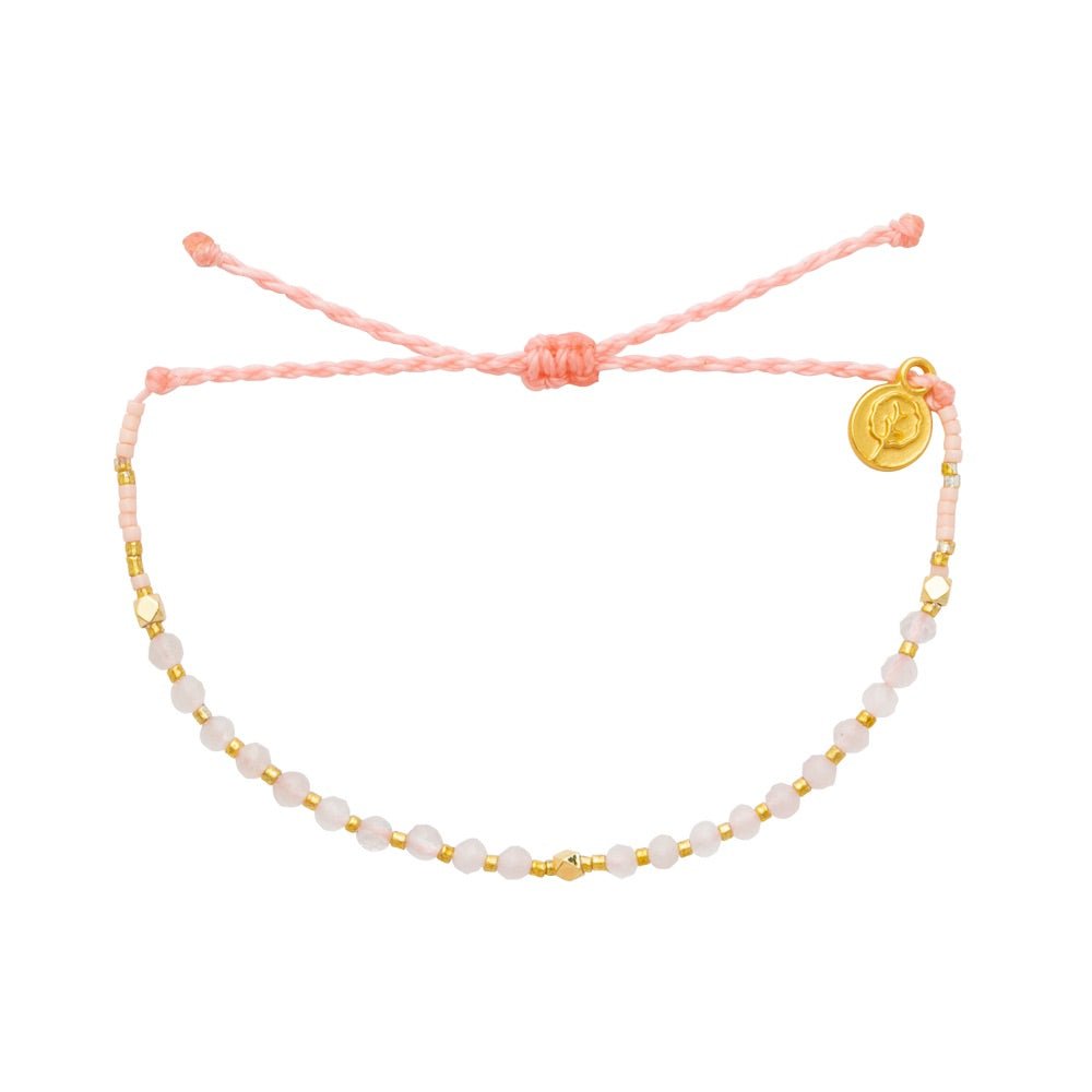 Rose Quartz Beaded Bracelet - ISLA IDA™