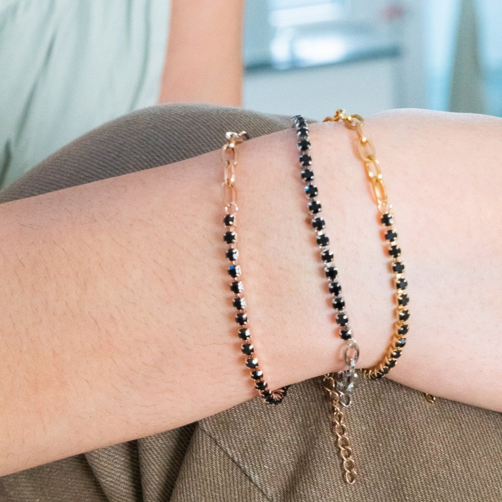 Sparkle & Chain Bracelet - ISLA IDA™