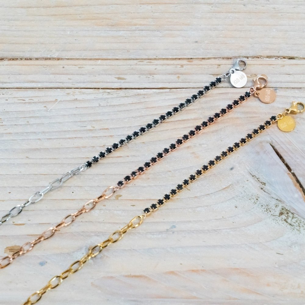 Sparkle & Chain Bracelet - ISLA IDA™