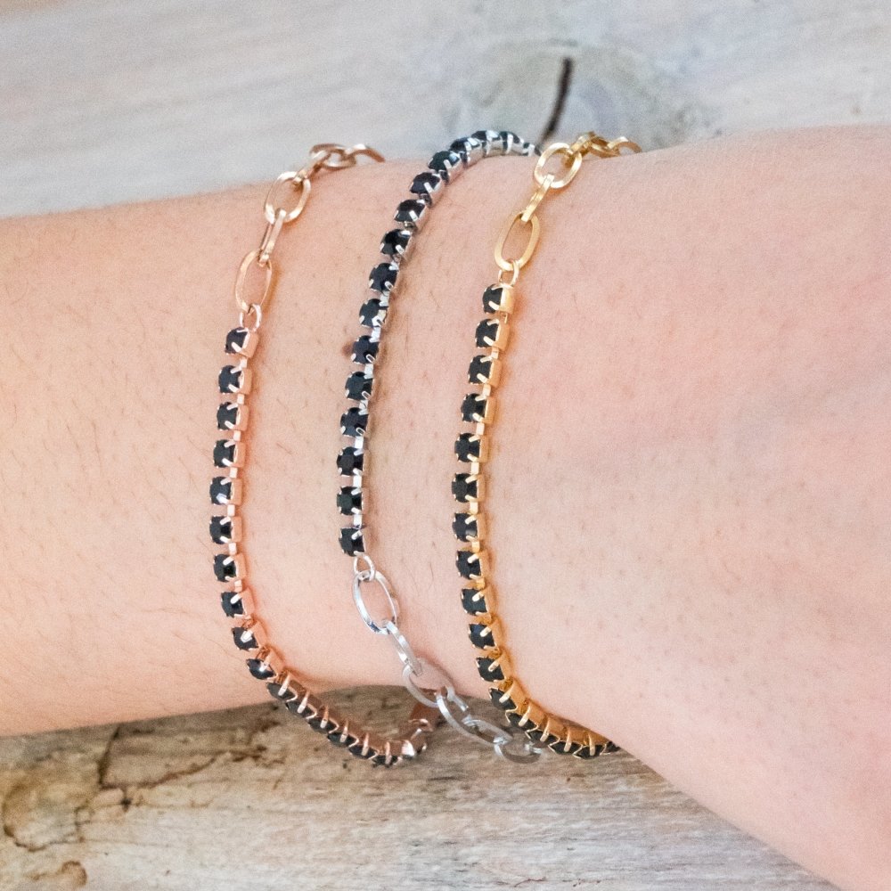 Sparkle & Chain Bracelet - ISLA IDA™