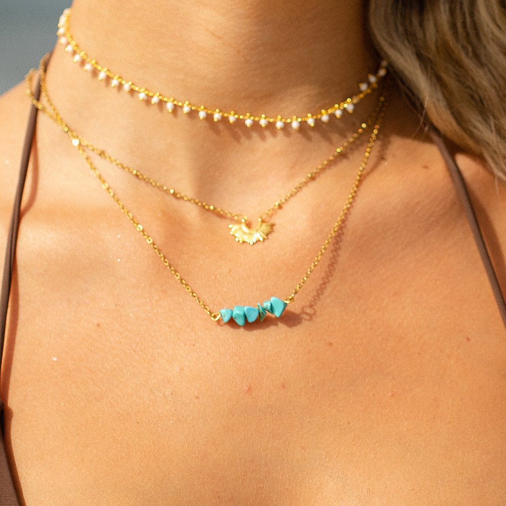 Turquoise Necklace - ISLA IDA™
