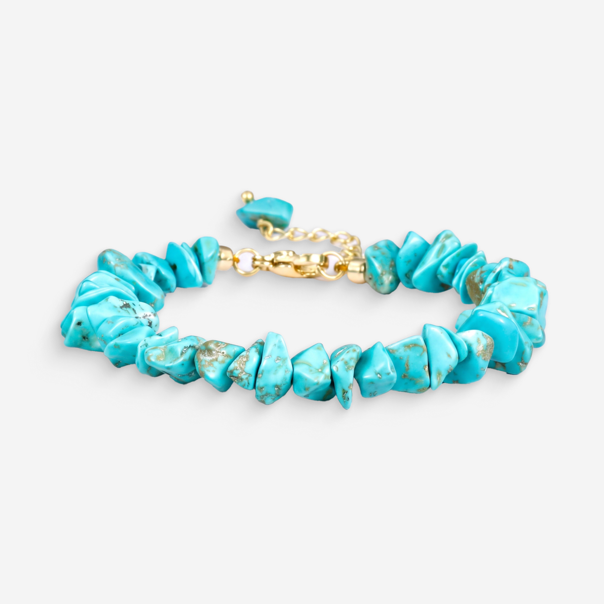 Turquoise Chip Bracelet