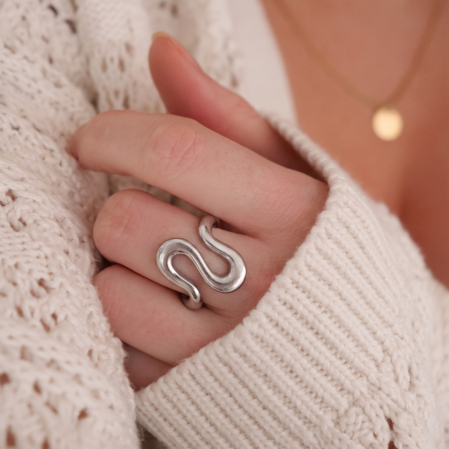 Ola Ring Silver