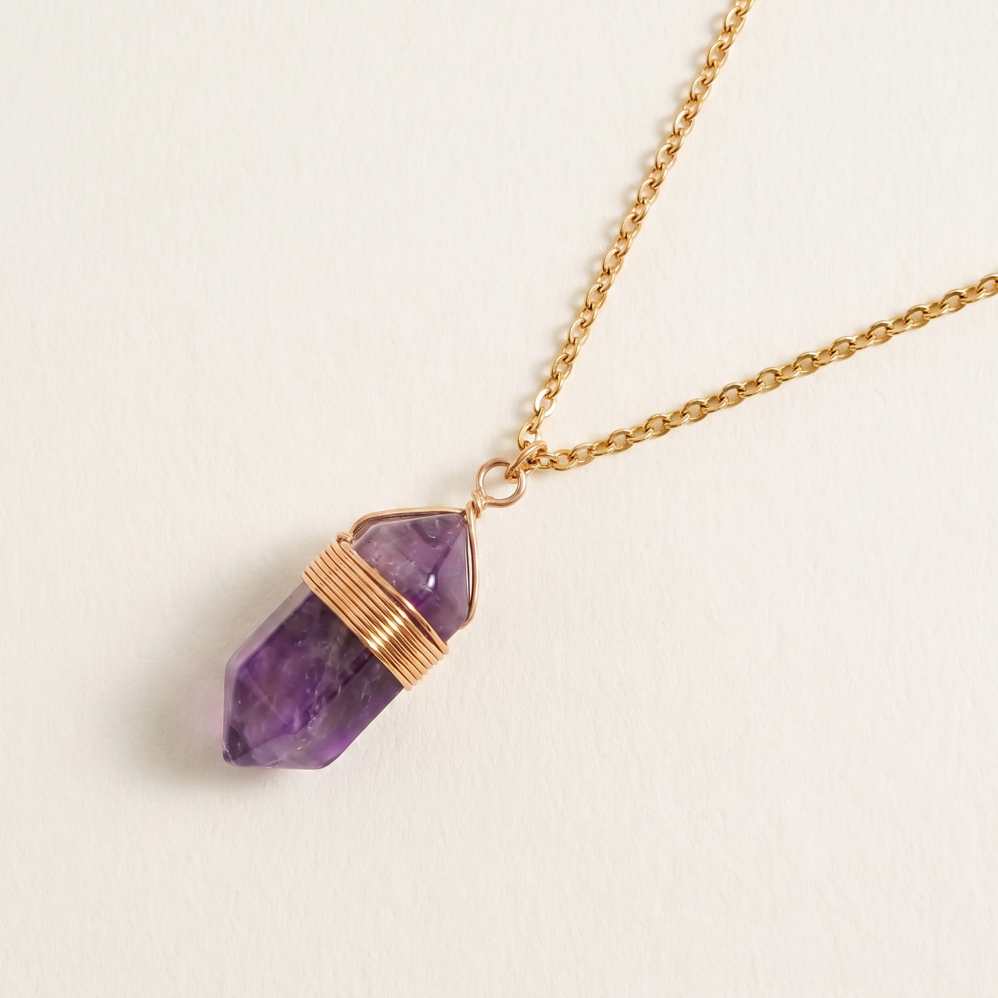 Amethyst Healing Necklace