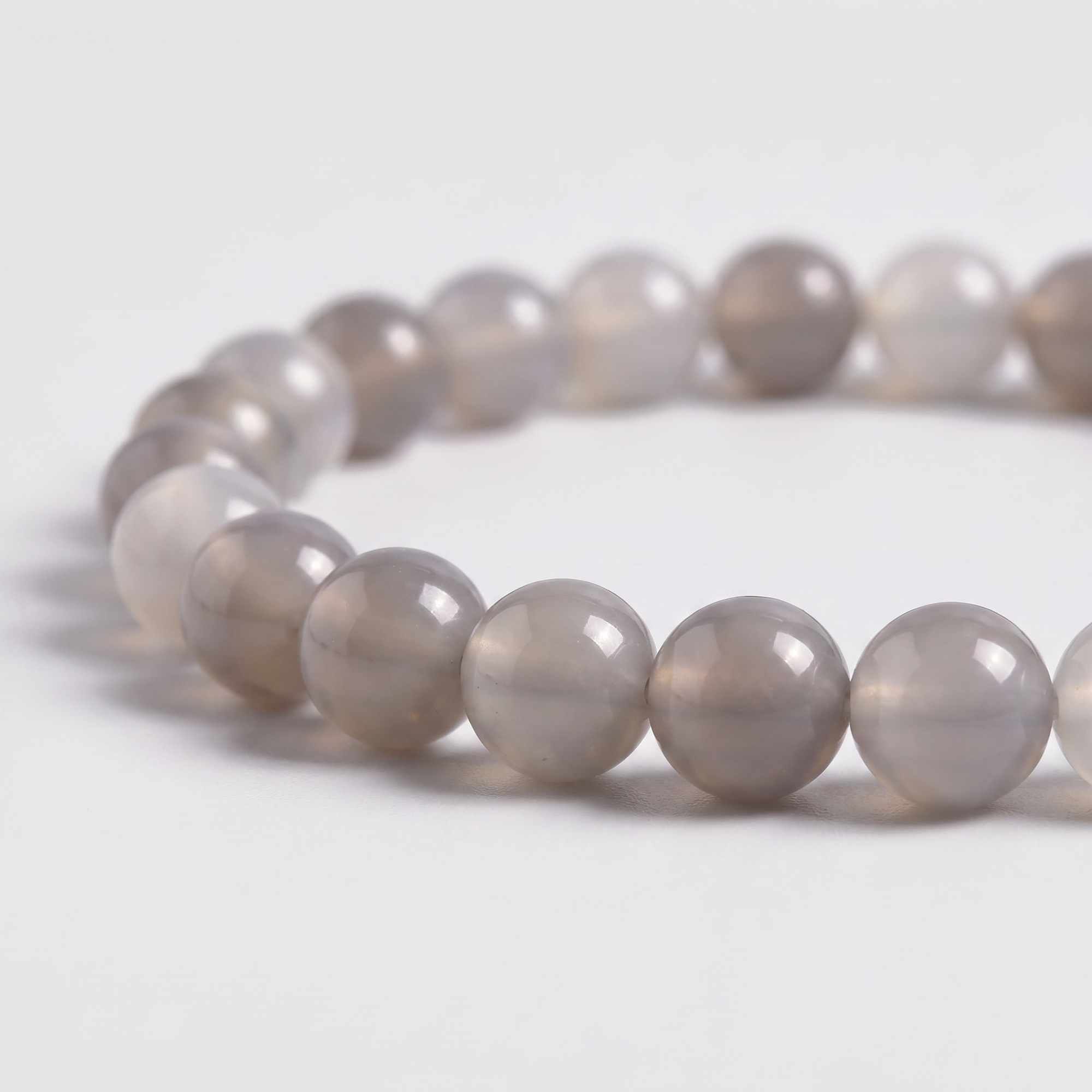 Grey Agate Energy Bracelet