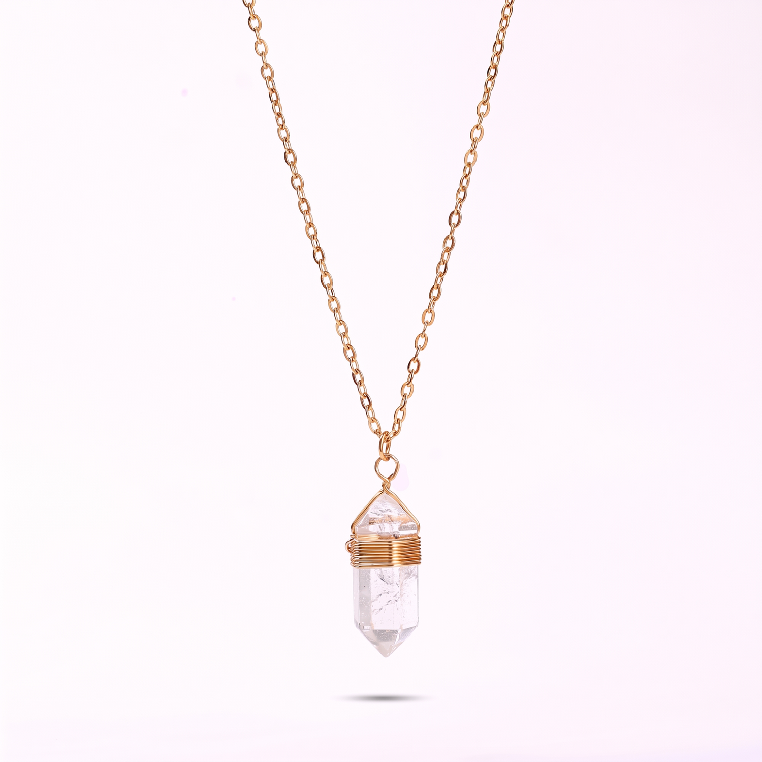 Clear Quartz Healing Necklace