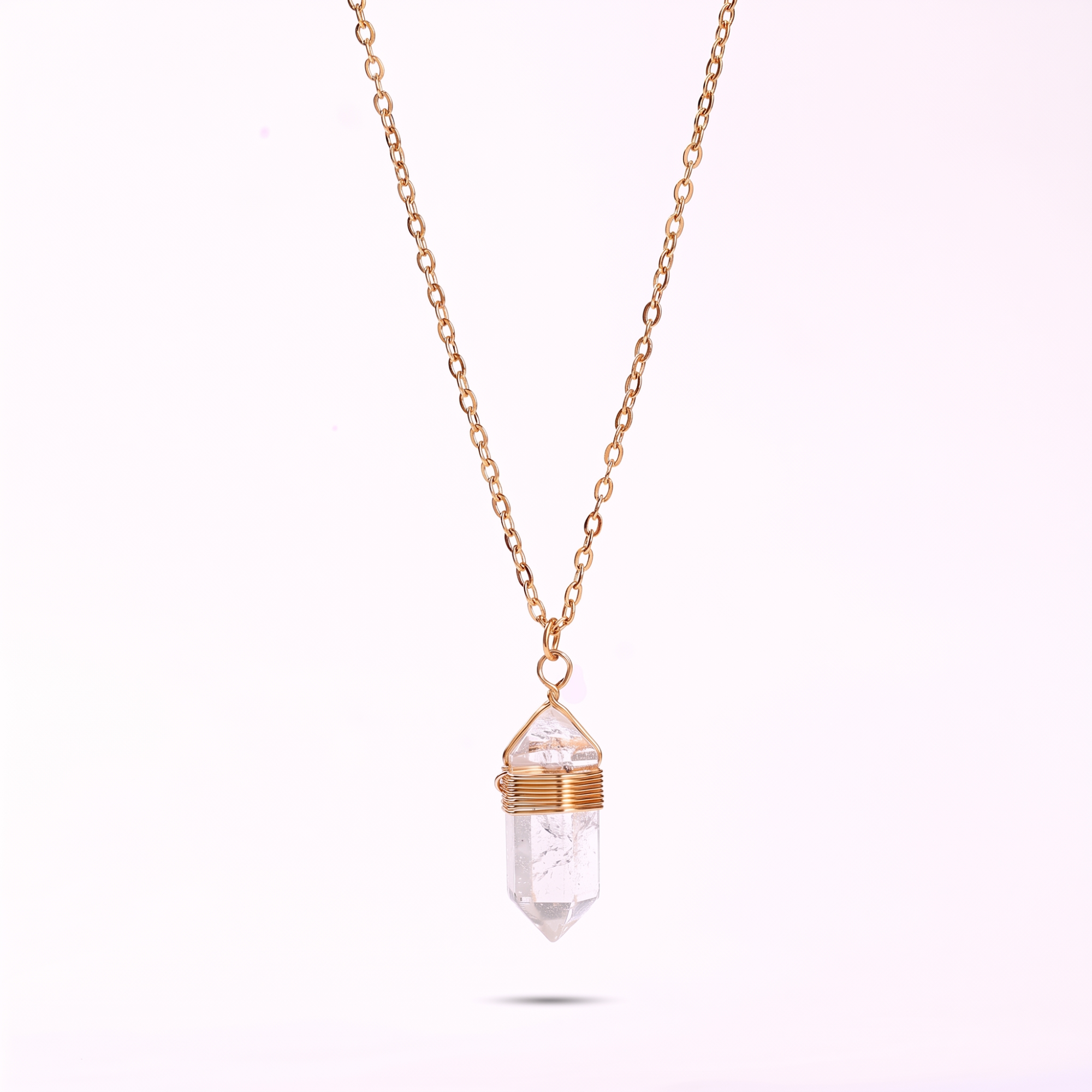 Clear Quartz Healing Necklace