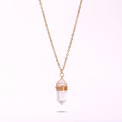 Clear Quartz Healing Necklace