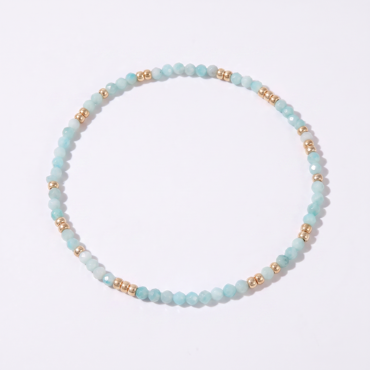 Aquamarine Stretch Bracelet