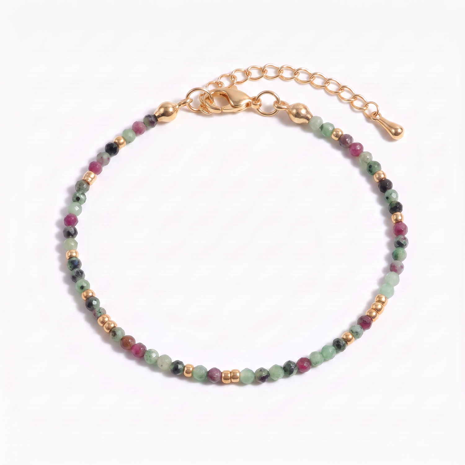 Tourmaline Beaded Bracelet