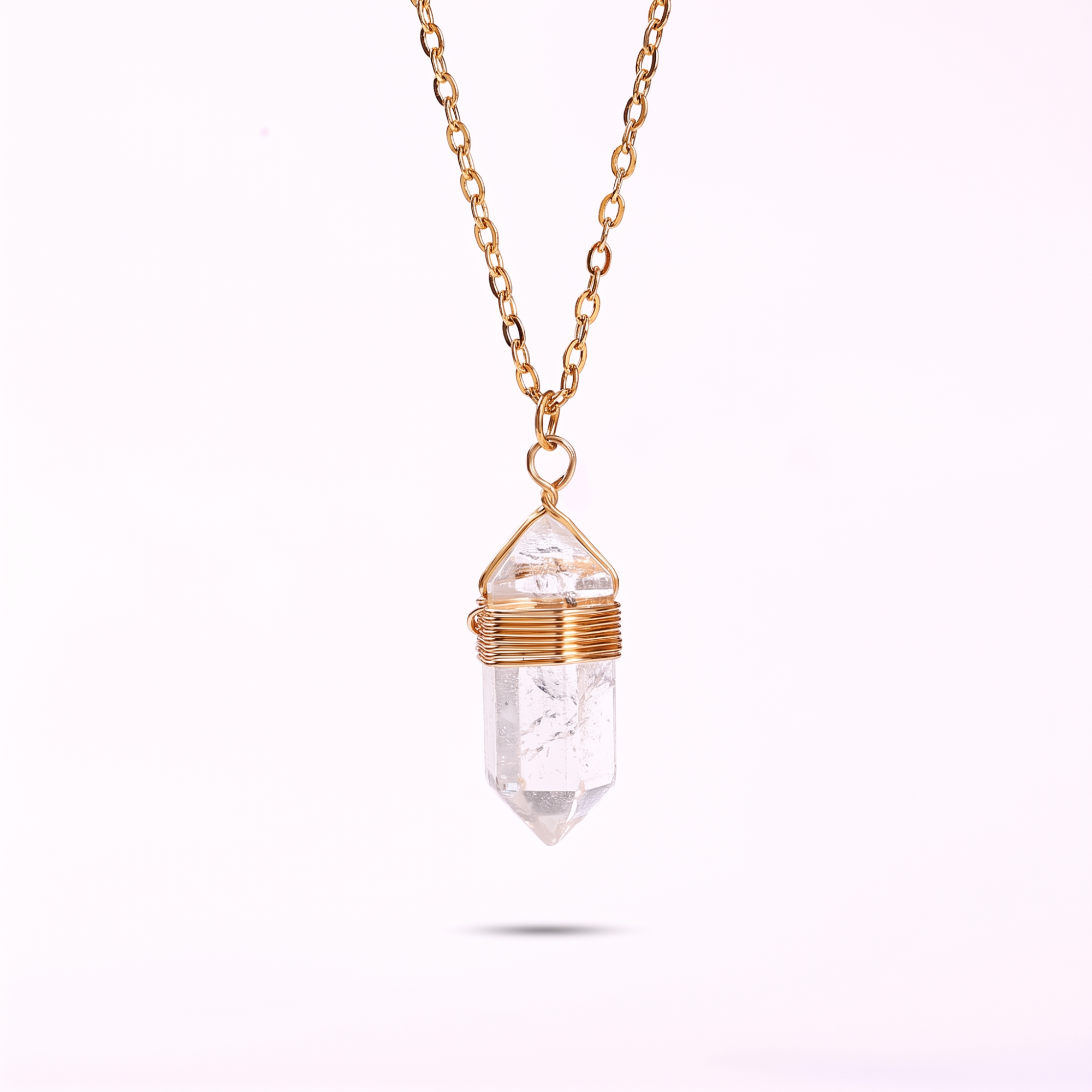 Clear Quartz Healing Necklace
