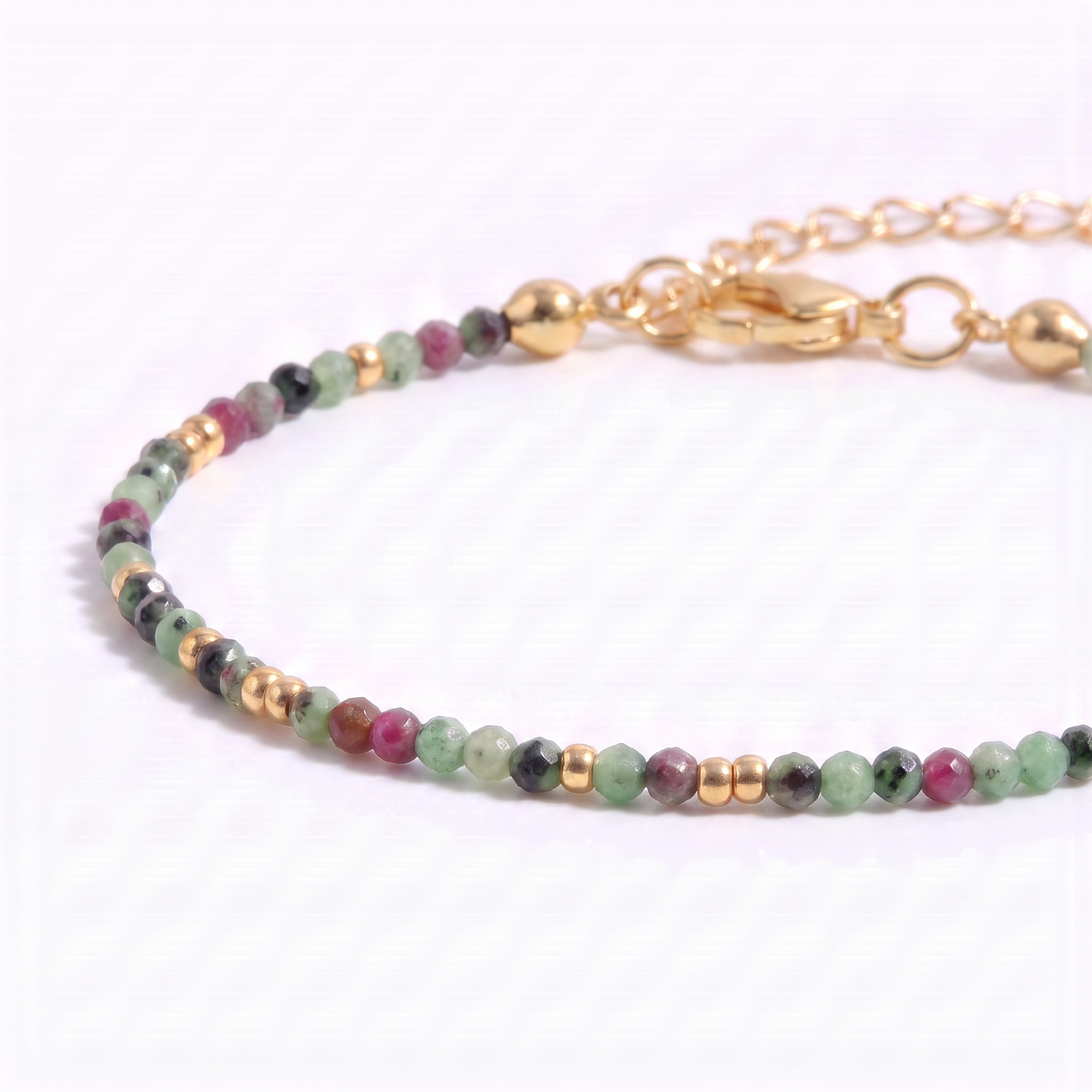 Tourmaline Beaded Bracelet