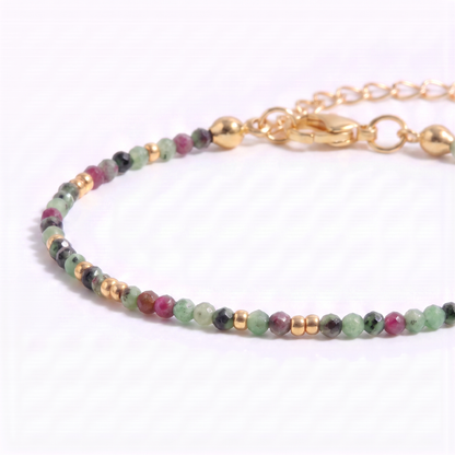 Tourmaline Beaded Bracelet
