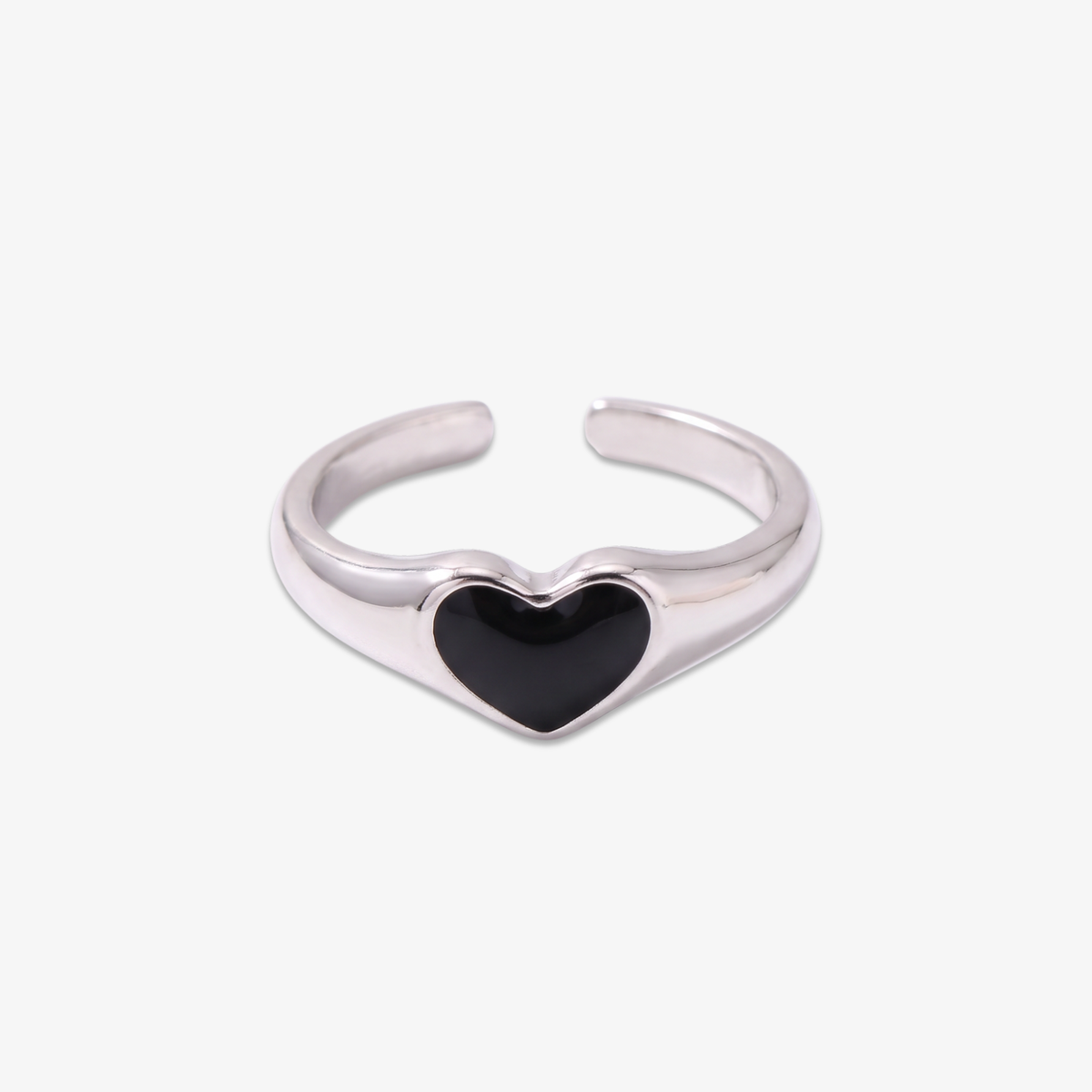 Black Heart Ring