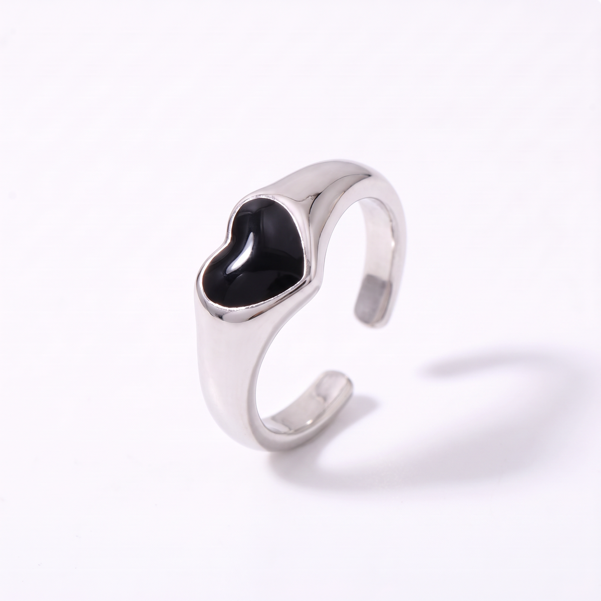 Black Heart Ring