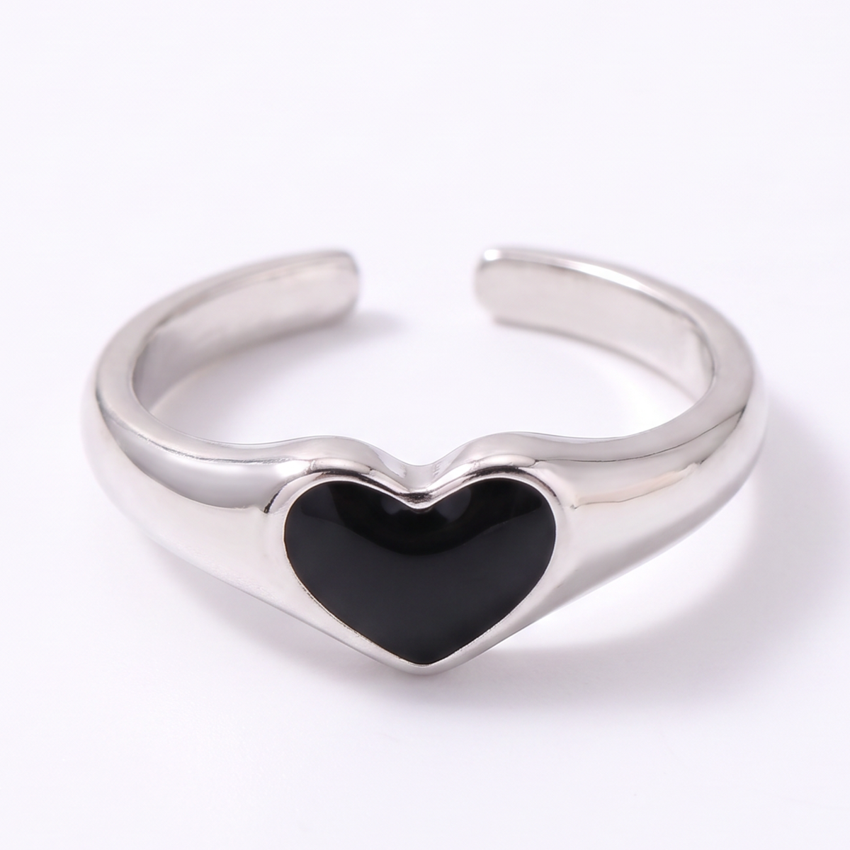 Black Heart Ring