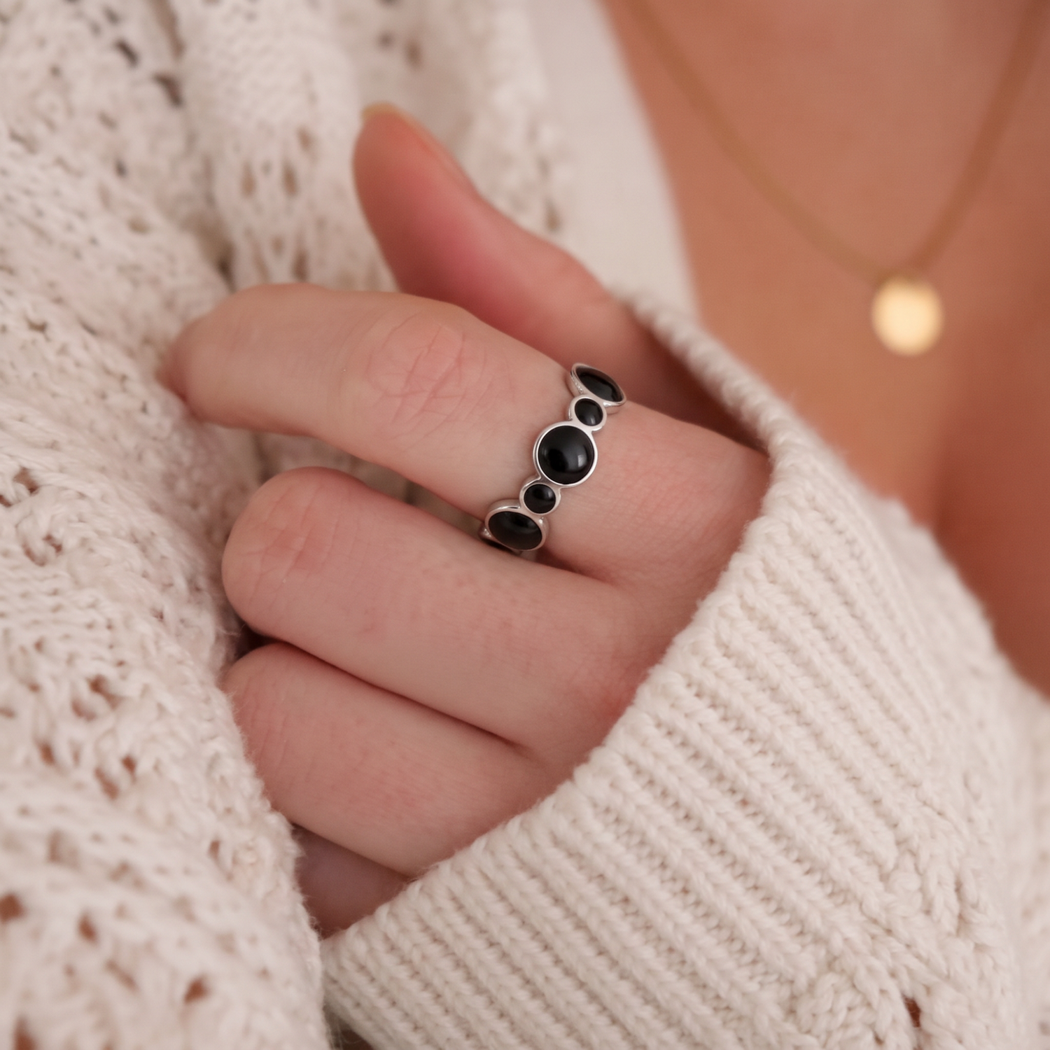 Perla Ring Silver