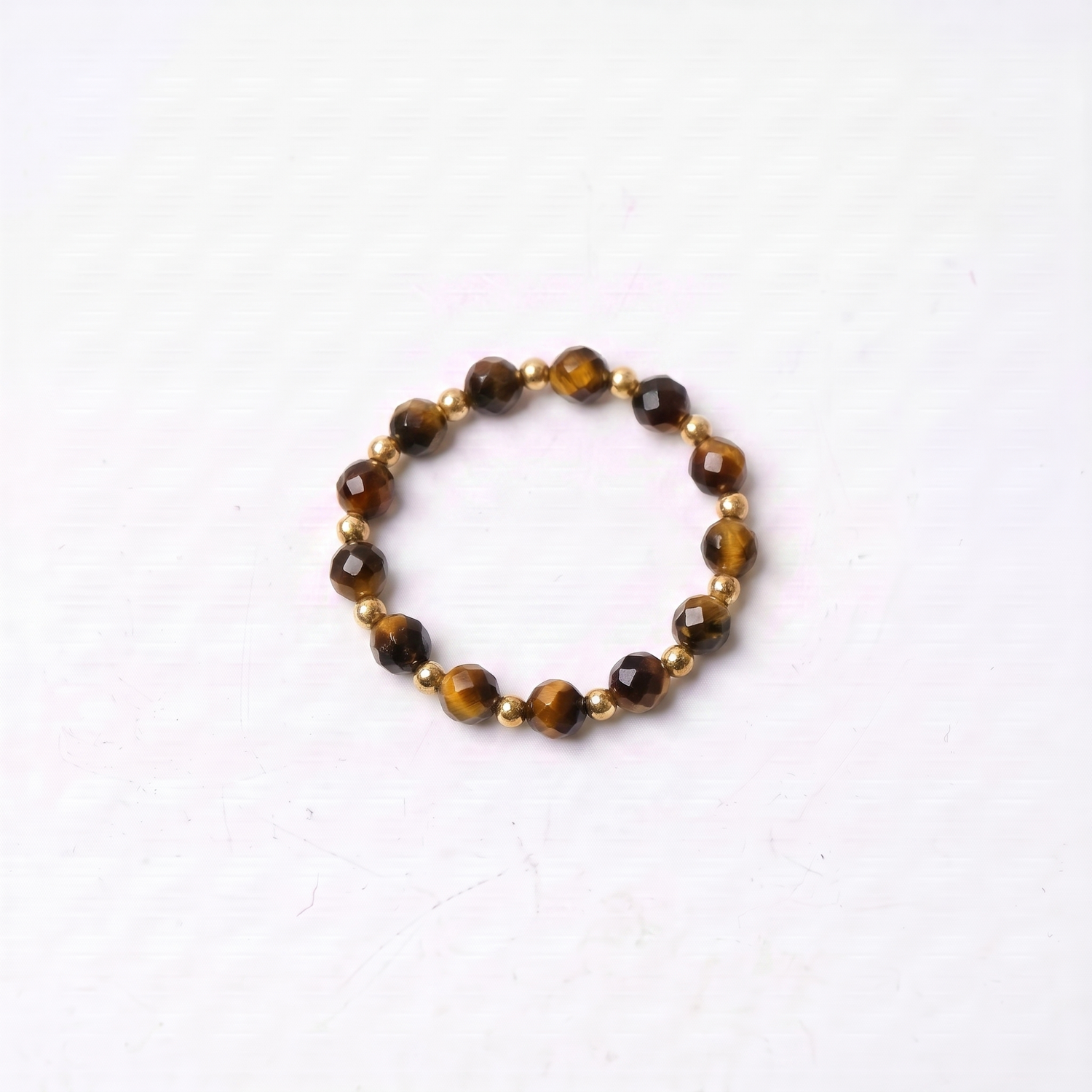 Tiger Eye Aura Ring