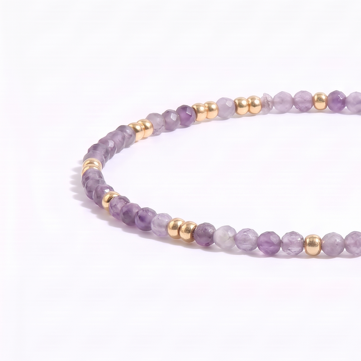 Amethyst Stretch Bracelet