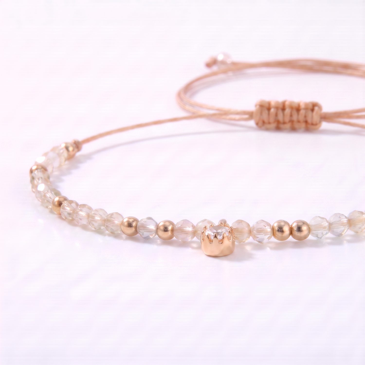 Clear Quartz Spark Bracelet