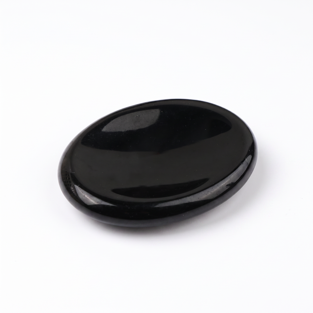 Black Tourmaline Worry Stone