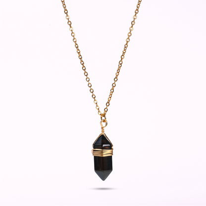 Black Tourmaline Healing Necklace