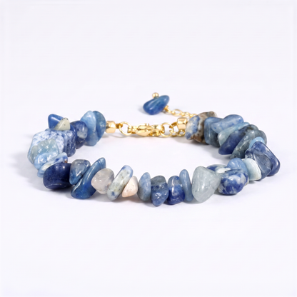 Lapis Lazuli Chip Bracelet