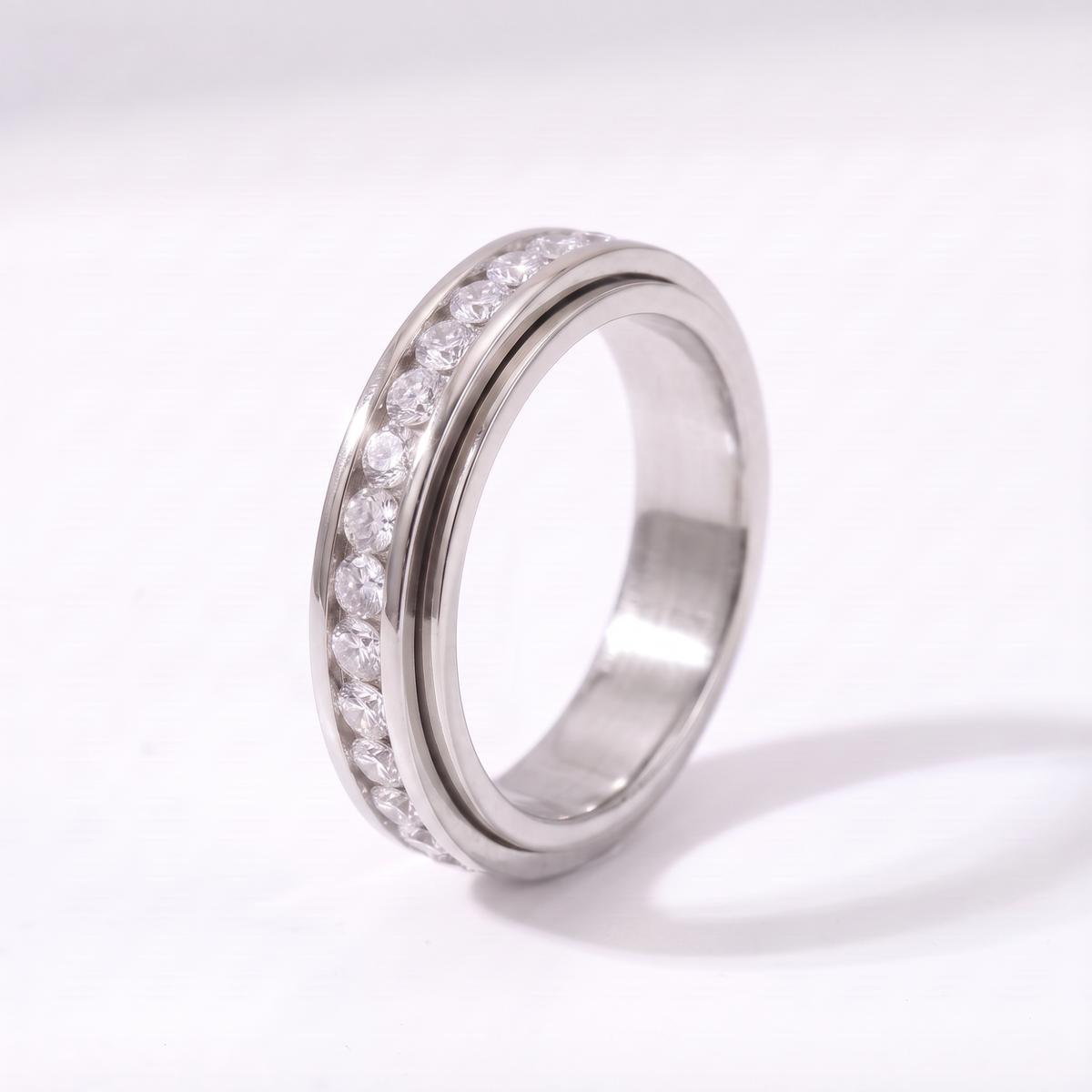 Pavé Fidget Ring