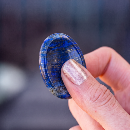 Lapis Lazuli Worry Stone