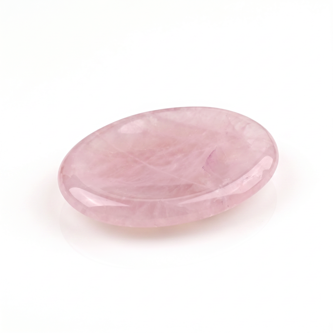 Rose Quartz Worry Stone