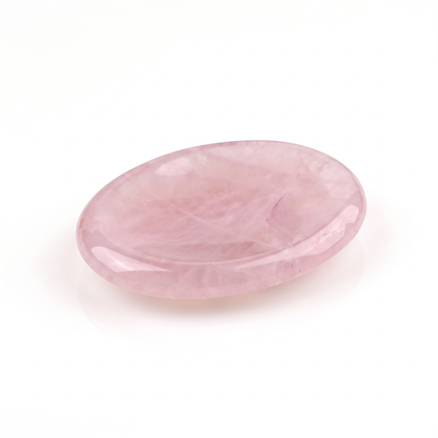 Rose Quartz Worry Stone