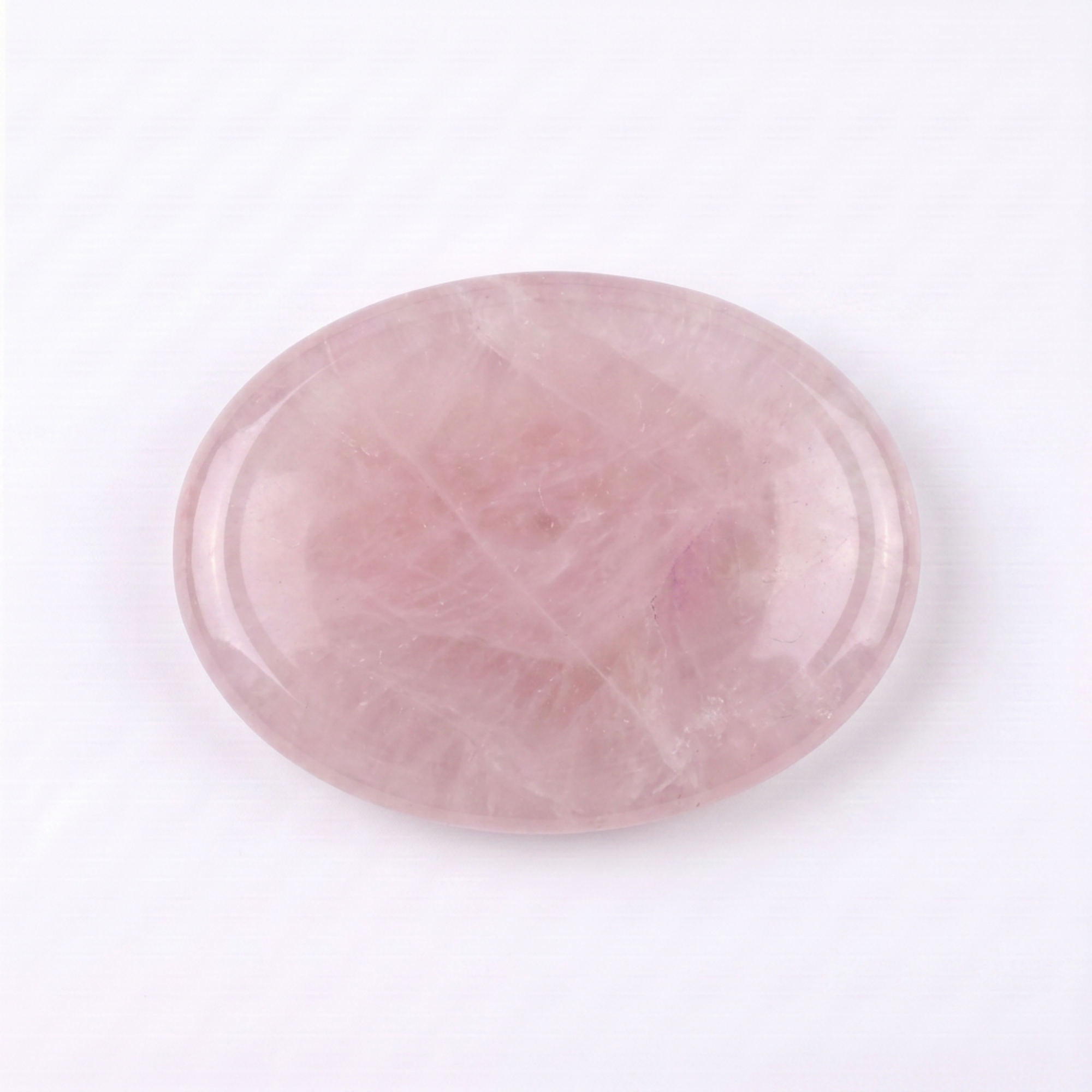 Rose Quartz Worry Stone
