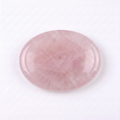 Rose Quartz Worry Stone