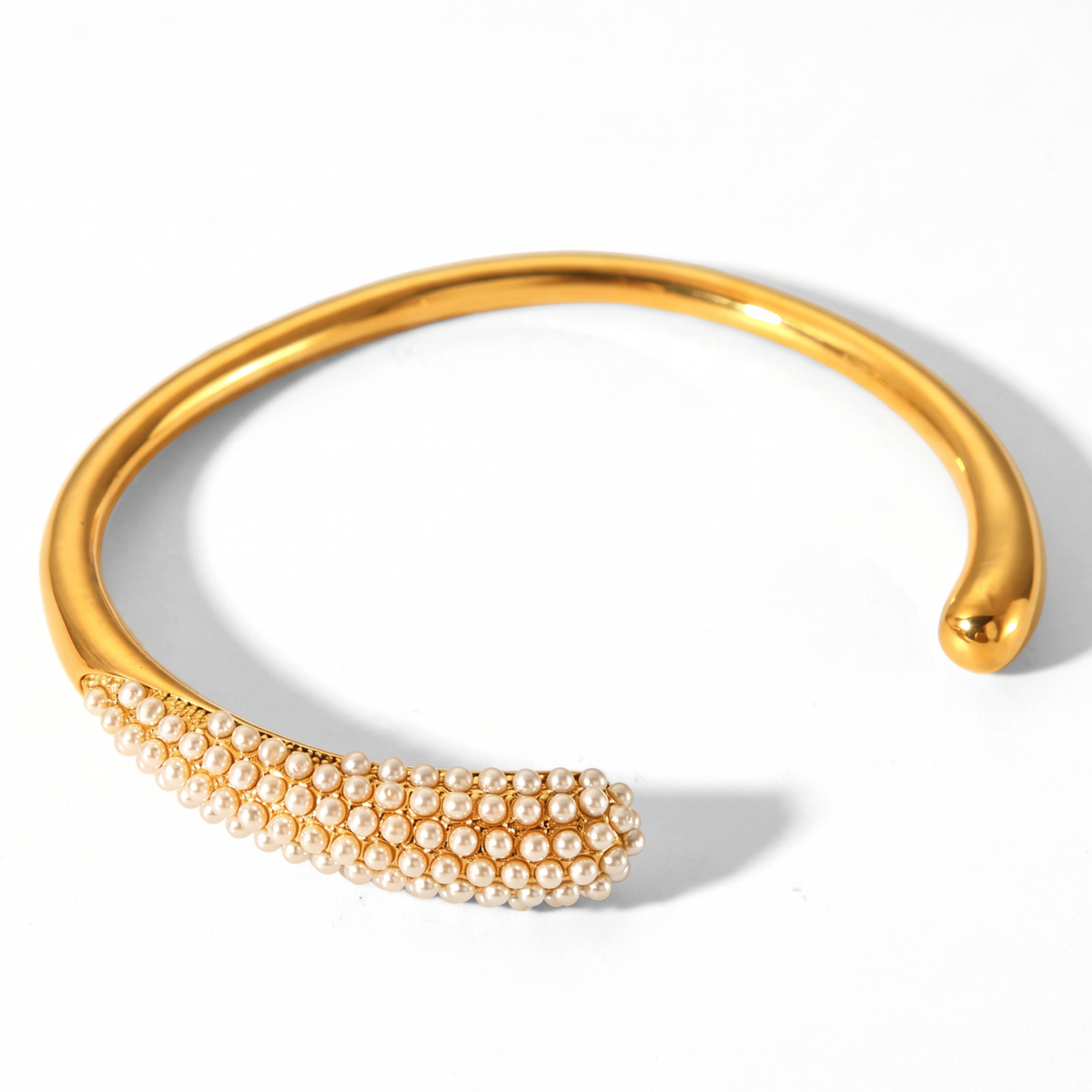 Pearl Row Cuff