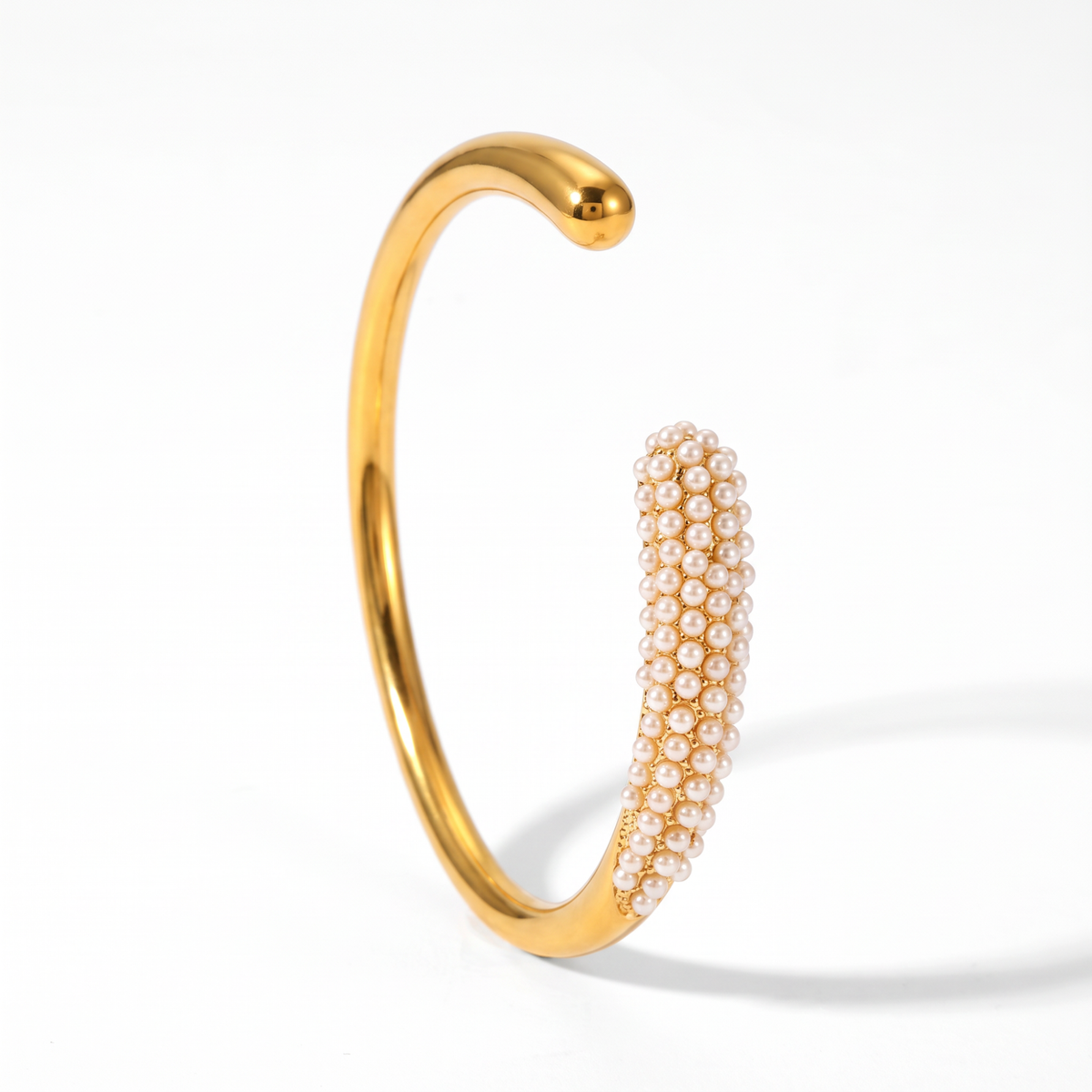 Pearl Row Cuff