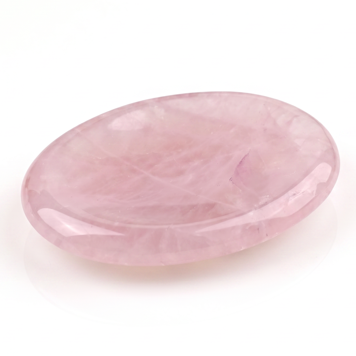 Rose Quartz Worry Stone