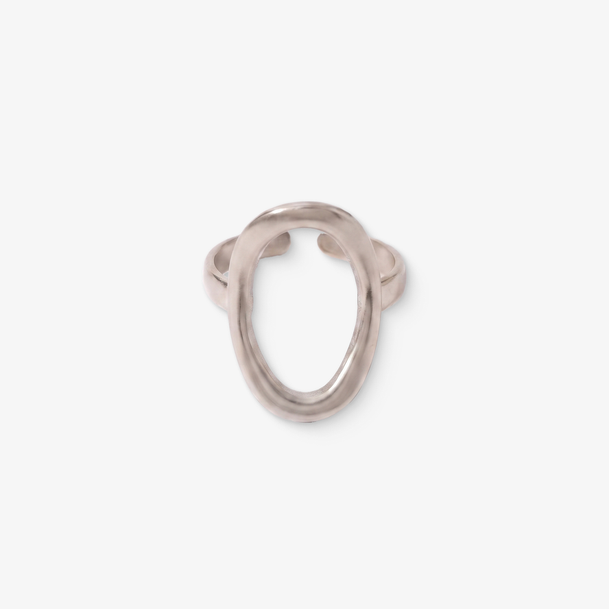 Elipse Ring Silver