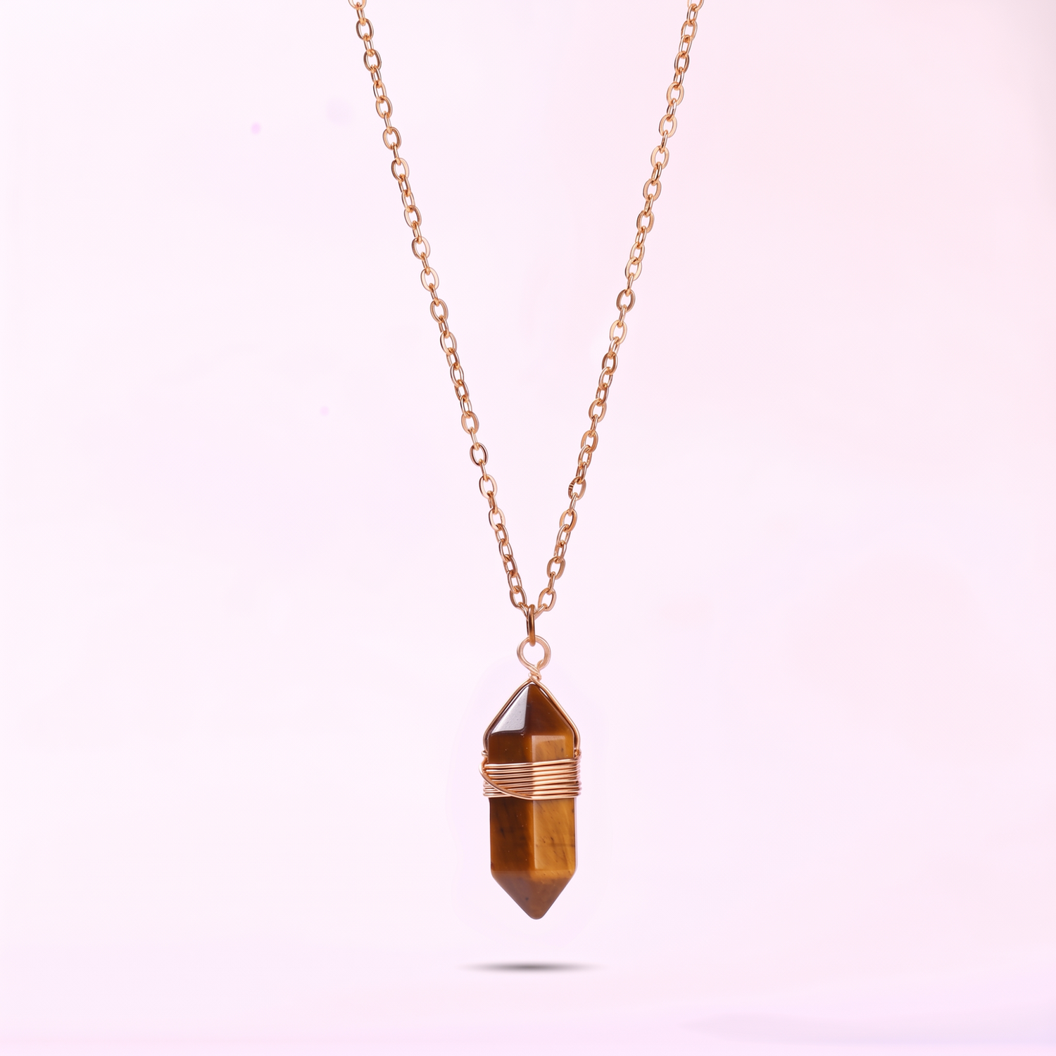 Tiger Eye Healing Necklace