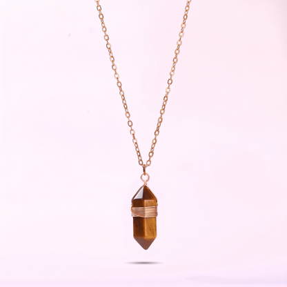 Tiger Eye Healing Necklace
