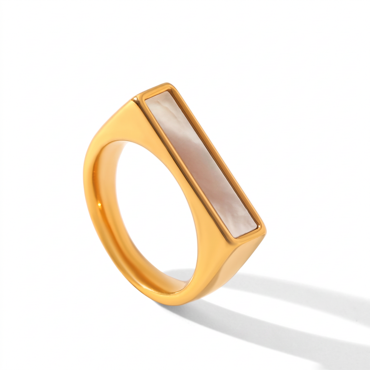 Pearl Bar Ring