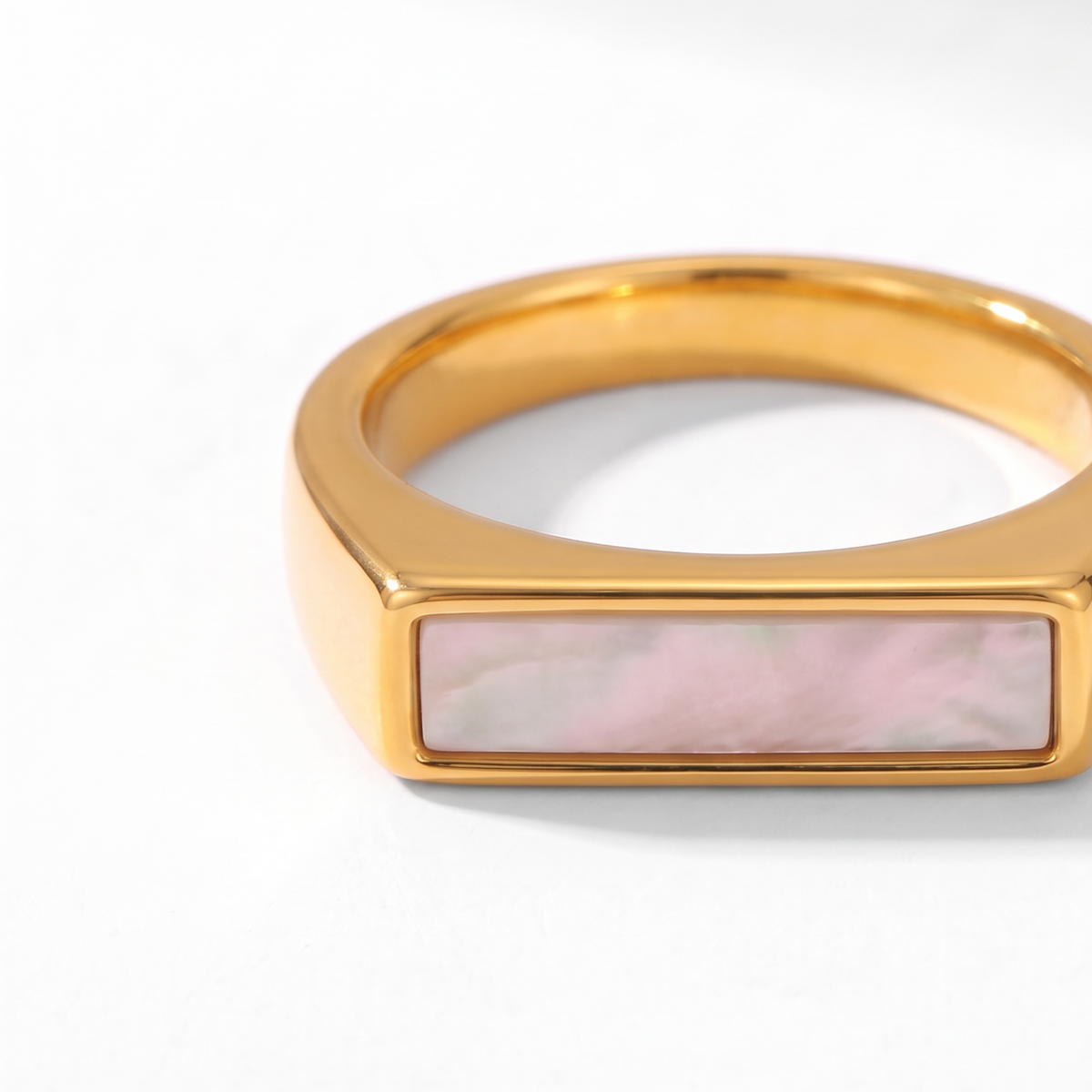 Pearl Bar Ring
