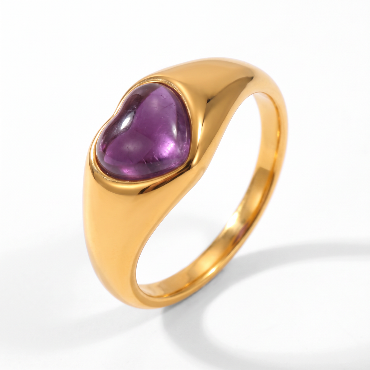 Purple Heart Ring