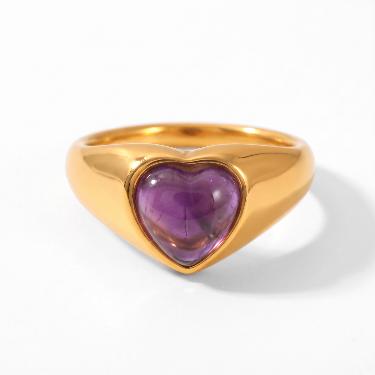 Purple Heart Ring