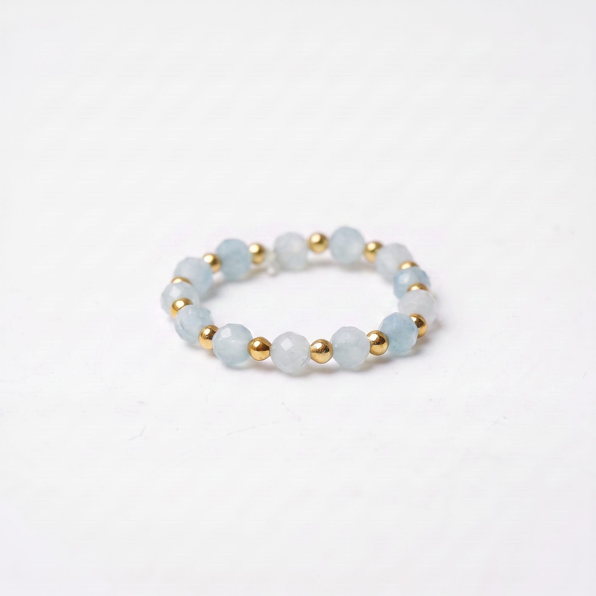 Aquamarine Aura Ring