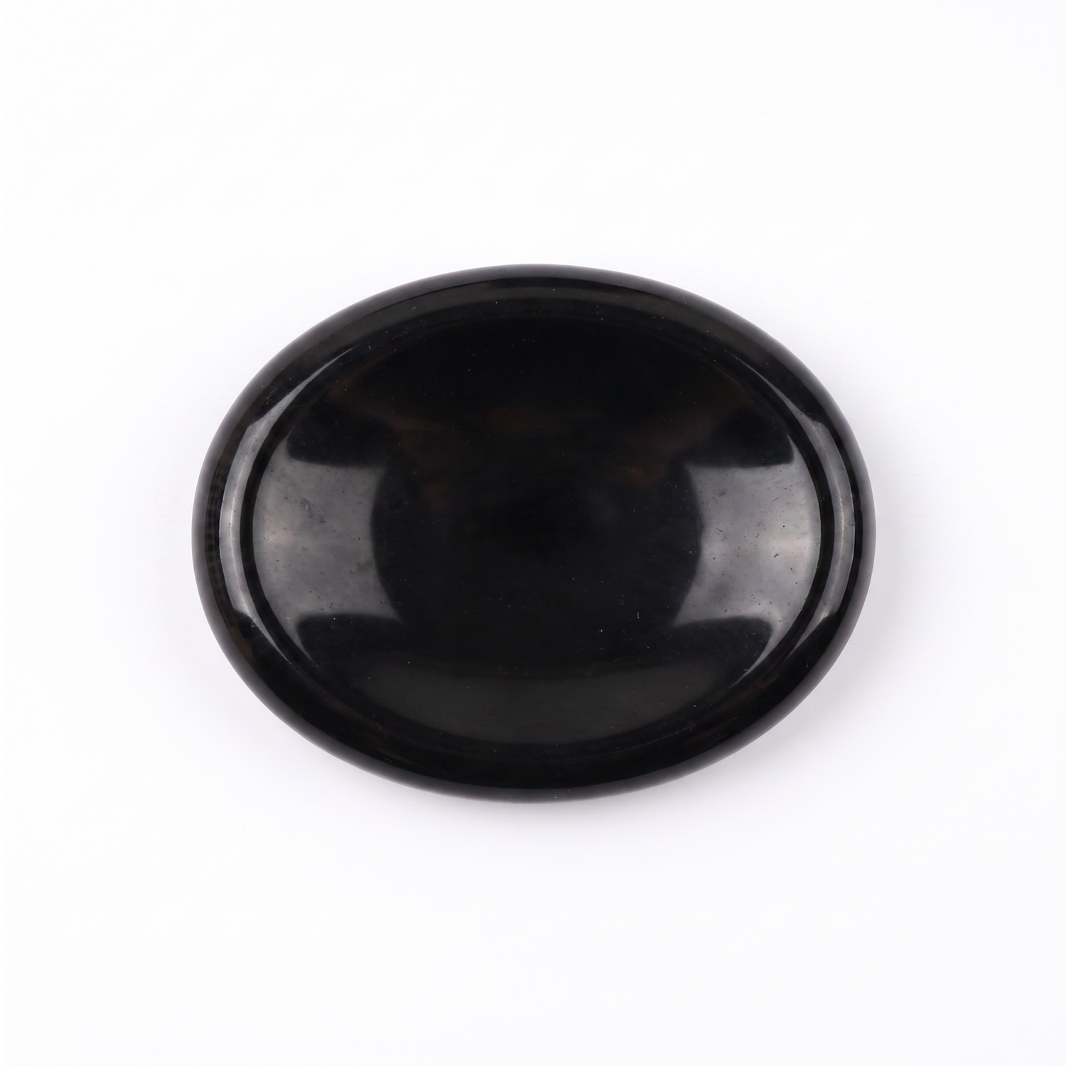 Black Tourmaline Worry Stone